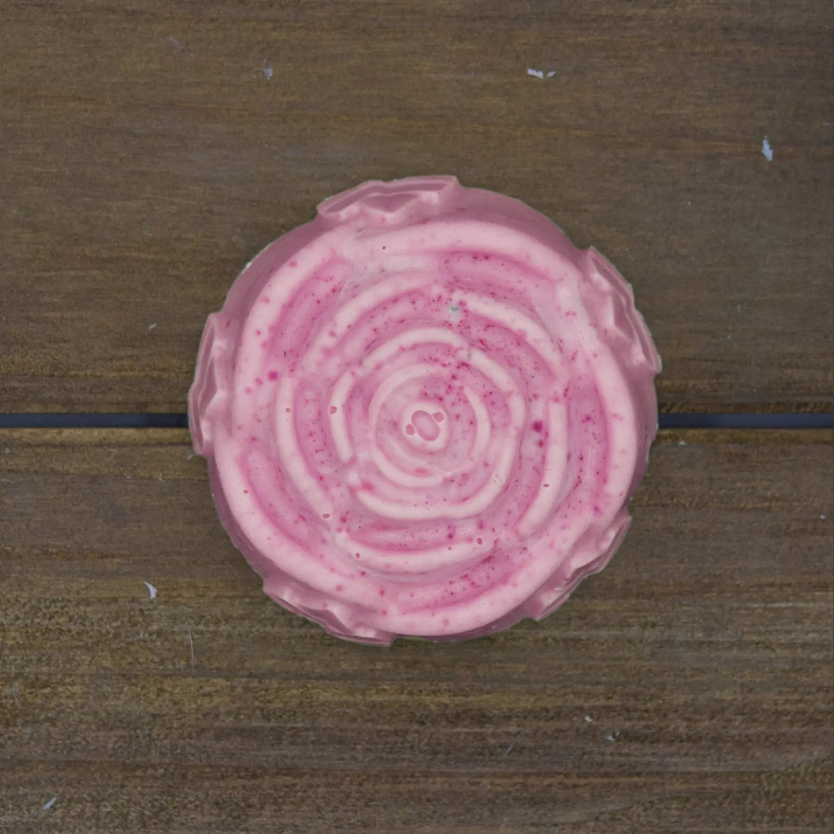 Decorative Rose Shaped Natural Crafted Soap Bar 2.5 oz (set of 6)